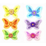 WB21011-14" Painted Flower Butterfly Wing